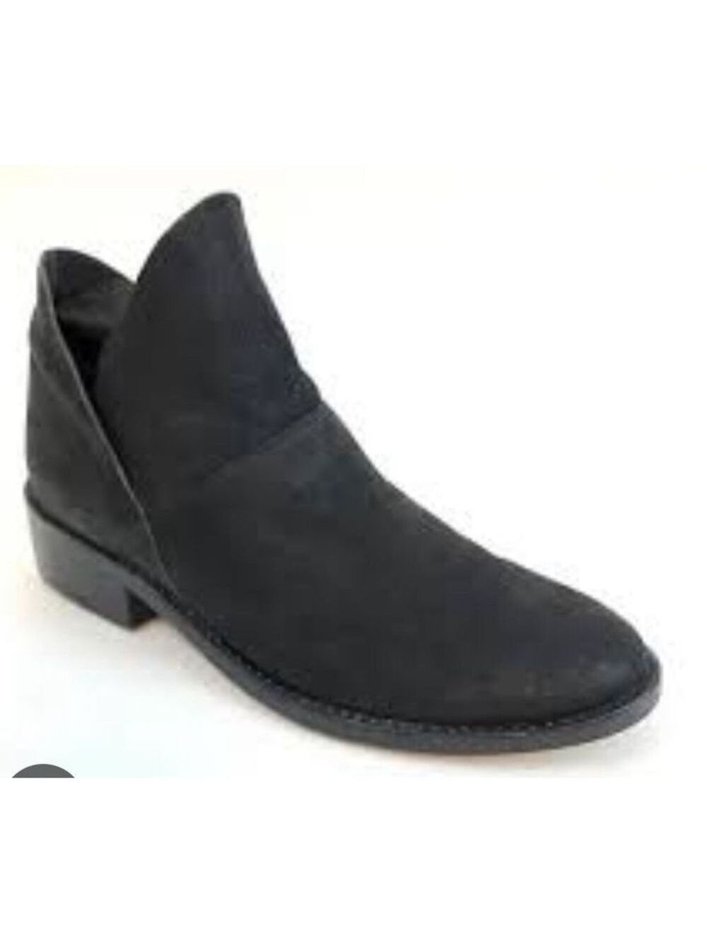 Eileen Fisher Leaf Nubuck Tumbled Leather Boots Size 9.5